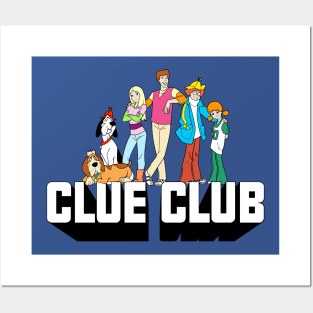 Clue Club Posters and Art